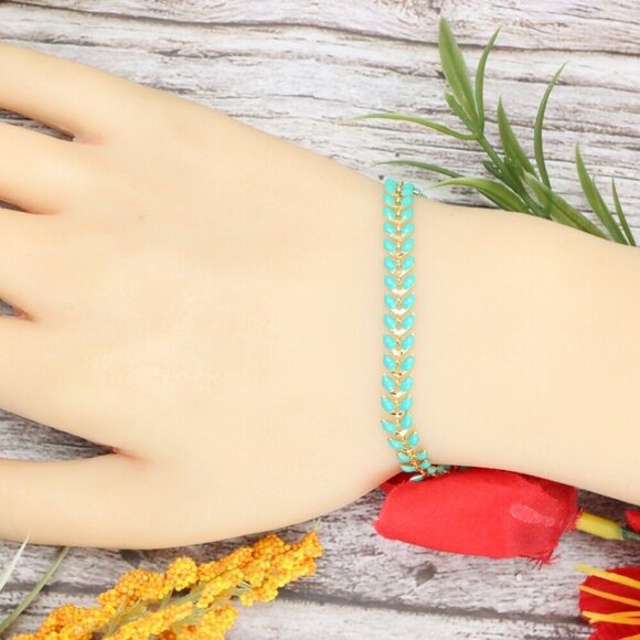 Trendy Bracelet for Girls & Women – Cute, Adjustable & Gift-Ready | MLCRC2034 - Picture 9 of 10